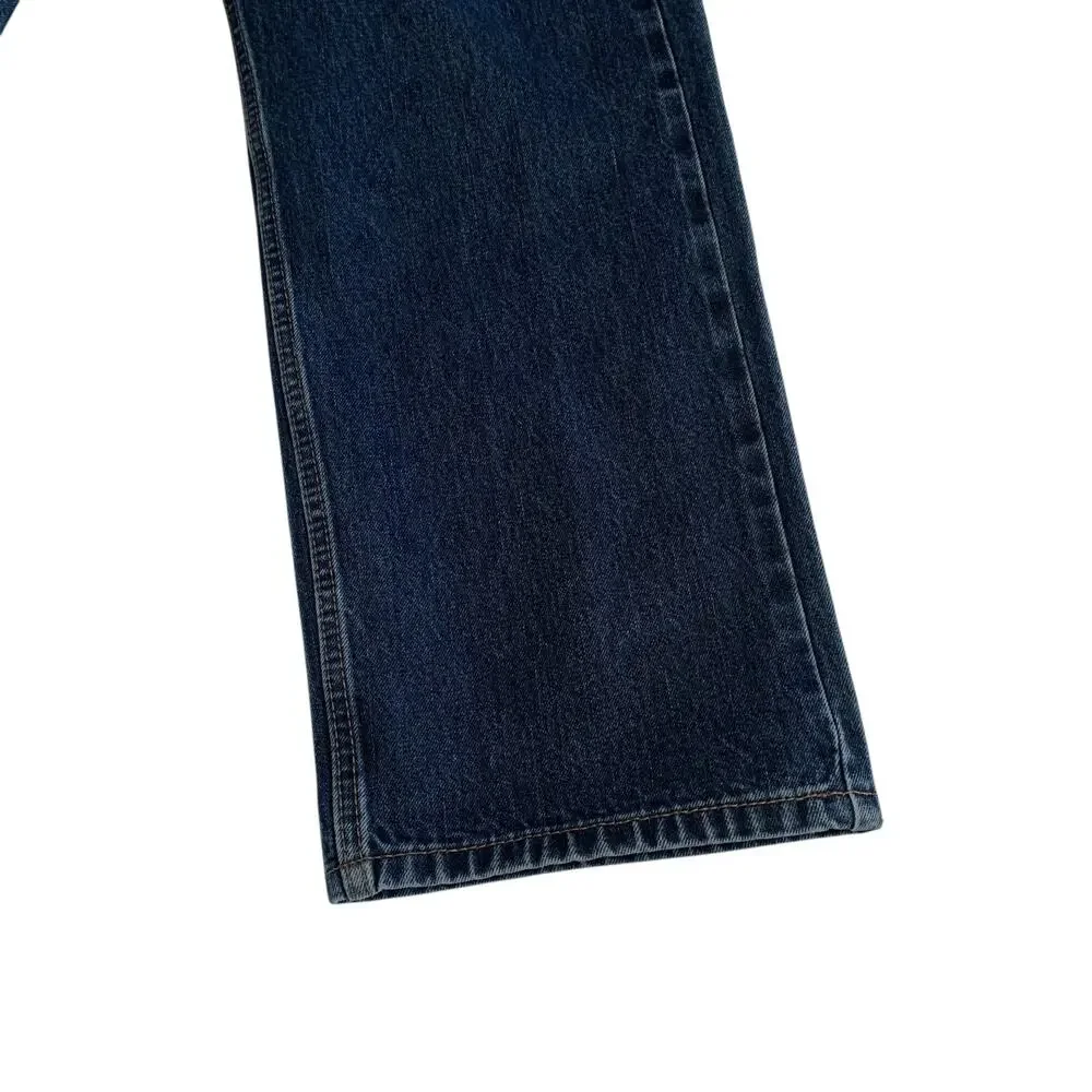 Levi's 505 Men's Size 42x30 Regular Fit Straight Leg Non-Stretch Denim Jeans